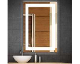 Зеркало для ванной с подсветкой Аделина 70х100 см